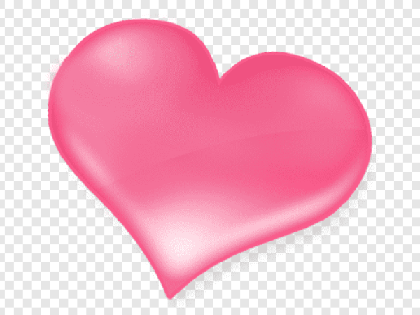 Pink Heart PNG Download