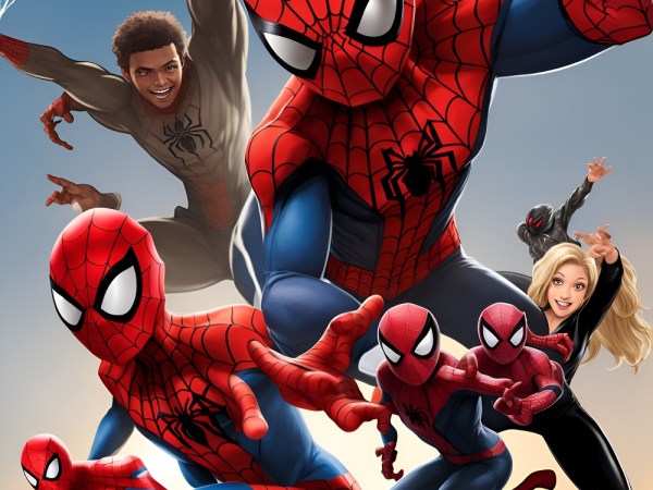 spidey and his amazing friends PNG image