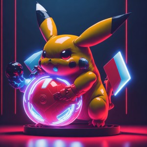 Pikachu With Pokeball PNG
