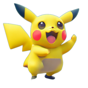 Happy Pikachu PNG