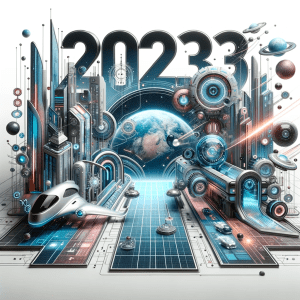 Photo of a futuristic 2023 PNG