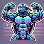 Sticker Buff Squirtle