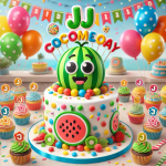 Topper Cake Cocomelon